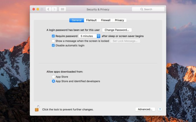 Allow Apps Downloaded From Anywhere Mac High Sierra